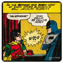 Batman - Comic Untersetzer 6er Set