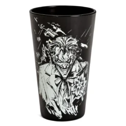 Batman & Joker Glas schwarz