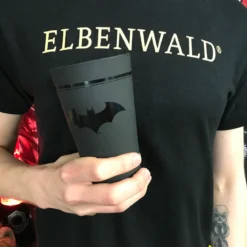 Batman - Logo Glas schwarz