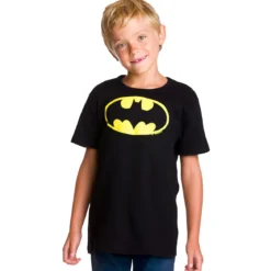 Batman - Logo T-Shirt für Kinder schwarz