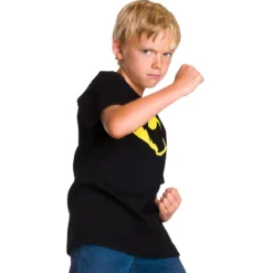 Batman - Logo T-Shirt für Kinder schwarz