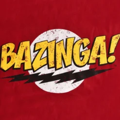 Big Bang Theory - Bazinga Full Size T-Shirt rot