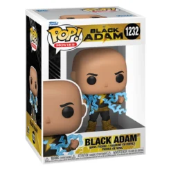 Black Adam mit Blitz Funko Pop Figur