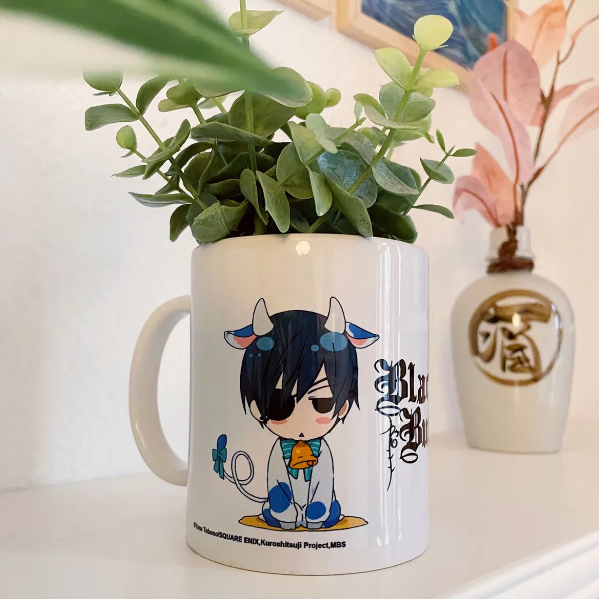 Black Butler - Cow Costumes Tasse
