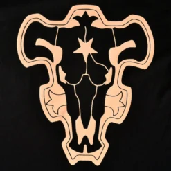 Black Clover - Schwarzer Stier Symbol T-Shirt schwarz