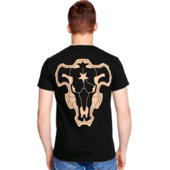 Black Clover - Schwarzer Stier Symbol T-Shirt schwarz