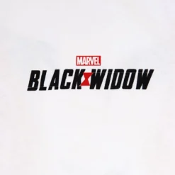 Black Widow - Big Face T-Shirt Damen weiß
