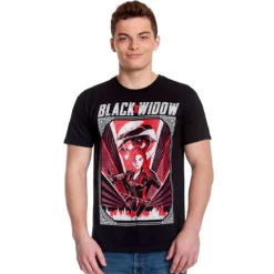 Black Widow - Eye in the Sky Movie T-Shirt schwarz