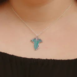 Blattbrosche Kette - Der Herr der Ringe