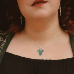 Blattbrosche Kette - Der Herr der Ringe
