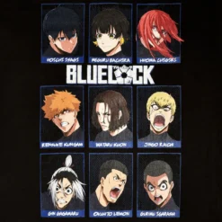 Blue Lock - Characters T-Shirt schwarz
