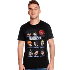 Blue Lock - Characters T-Shirt schwarz