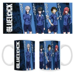 Blue Lock Keramiktasse Nagi, Isagi, Bachira & Chigiri