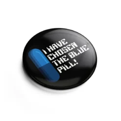 Blue Pill Button für Matrix Fans