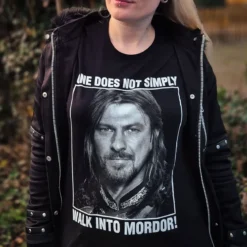 Boromir One Does Not Simply Walk Into Mordor T-Shirt - Der Herr der Ringe
