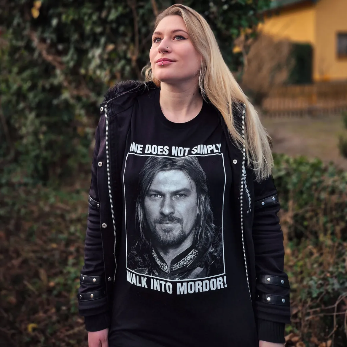 Boromir One Does Not Simply Walk Into Mordor T-Shirt - Der Herr der Ringe
