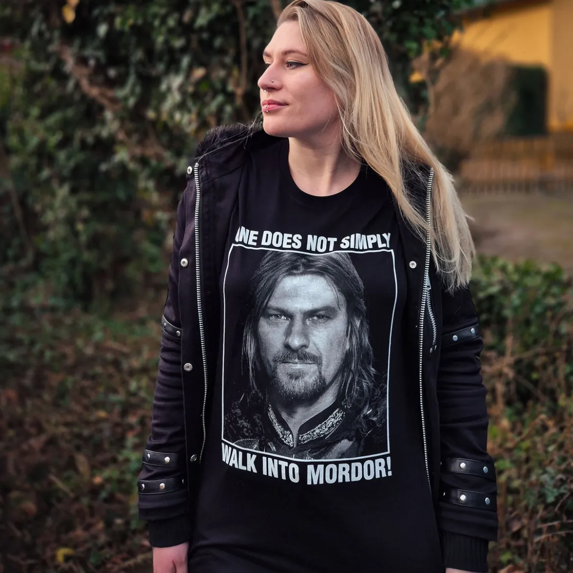 Boromir One Does Not Simply Walk Into Mordor T-Shirt - Der Herr der Ringe