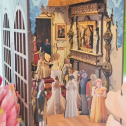 Bridgerton - The Duke and I Book Nook Modell Bausatz Holz