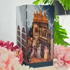 Bridgerton - The Duke and I Book Nook Modell Bausatz Holz