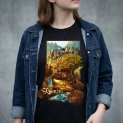 Bruchtal T-Shirt schwarz - Der Herr der Ringe