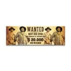 Bud Spencer & Terence Hill Emaille Tasse Wanted