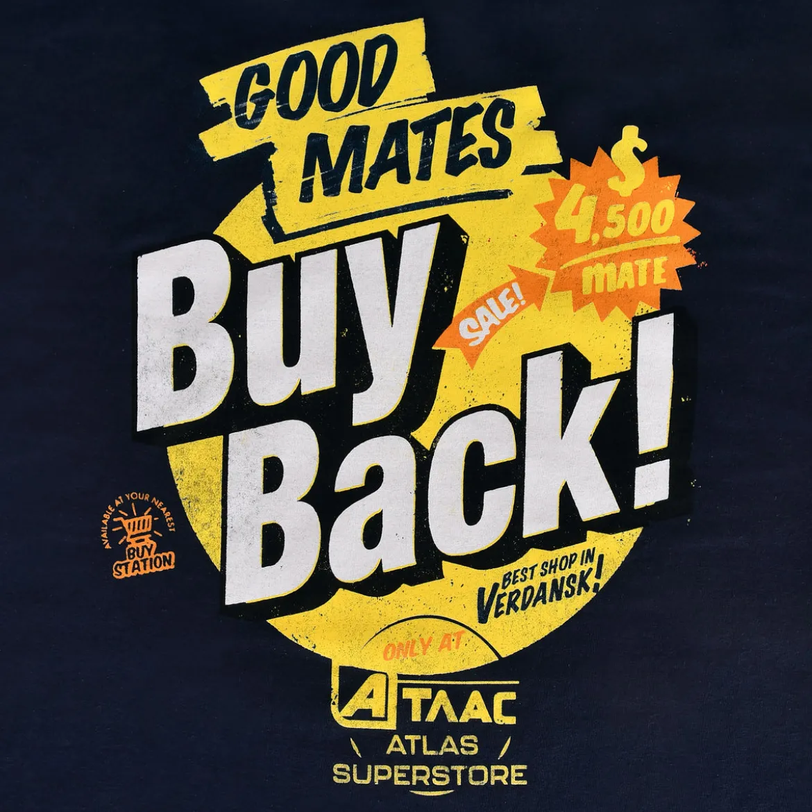 Call of Duty - Buy Back T-Shirt blau
