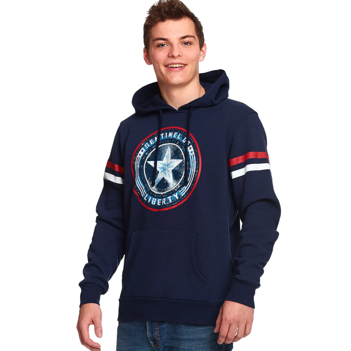 Captain America - Sentinel of Liberty Hoodie blau