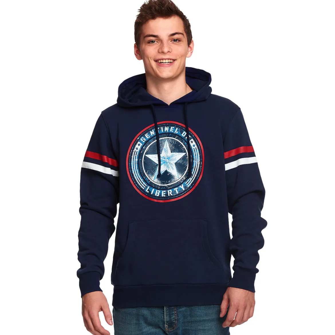 Captain America - Sentinel of Liberty Hoodie blau