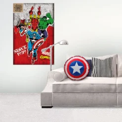 Captain America - Shield Kissen