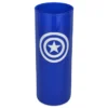 Captain America - Shield Logo Glas blau