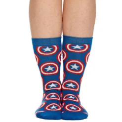 Captain America - Shield Logo Socken 2er Set