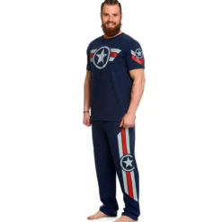 Captain America - Soldier Pyjama Herren
