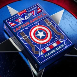 Captain America Spielkarten Patriotic Design