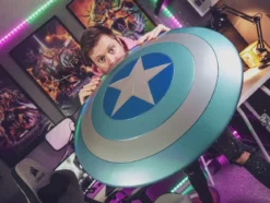 Captain America - Stealth Schild Premium Replik