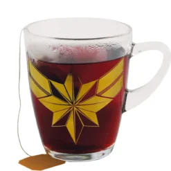Captain Marvel - Logo Glastasse