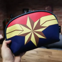 Captain Marvel - Logo Kosmetiktasche