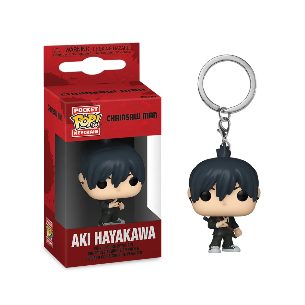 Chainsaw Man - Aki Funko Pop Schlüsselanhänger