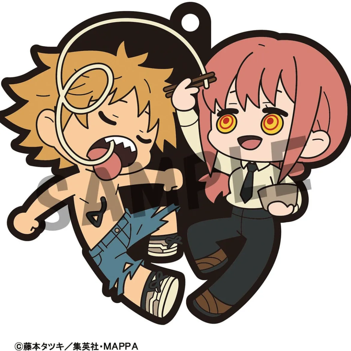 Chainsaw Man Rubber Mascot Buddycolle Gummi-Anhänger 6 cm Sortiment (6)