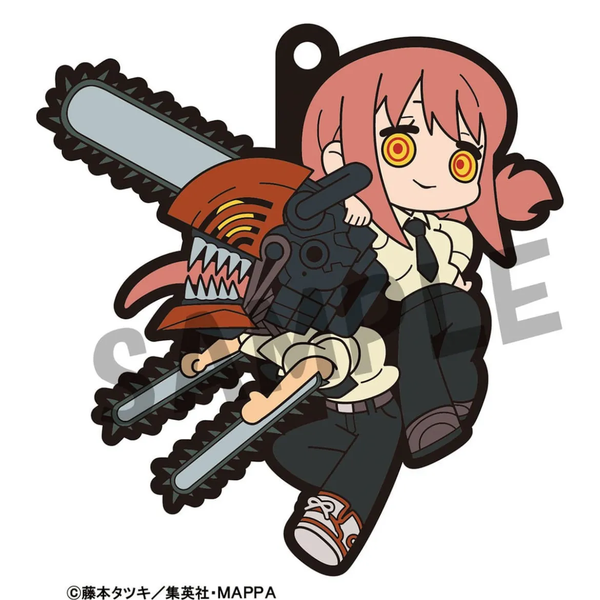 Chainsaw Man Rubber Mascot Buddycolle Gummi-Anhänger 6 cm Sortiment (6)