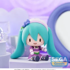 Character Vocal Series 01: Hatsune Miku Fuwa Petit Chibi Figur Hatsune Miku x Love and Berry Dress Up and Dance! Sparkly