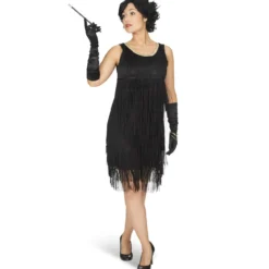 Charleston Kleid Iza mit Fransen