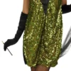 Charleston-Kleid mit Pailletten - Damenkostüm