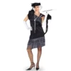 Charleston Kleid mit Stirnband - Kostüm