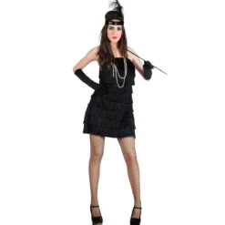 Charleston Mini-Kleid - Kostüm Damen