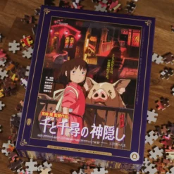 Chihiros Reise ins Zauberland - Movie Poster Puzzle