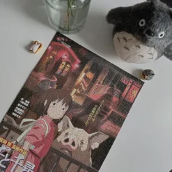 Chihiros Reise ins Zauberland - Movie Poster Puzzle