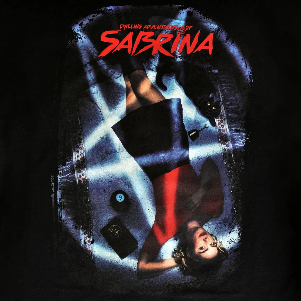 Chilling Adventures of Sabrina - Poster T-Shirt Damen schwarz