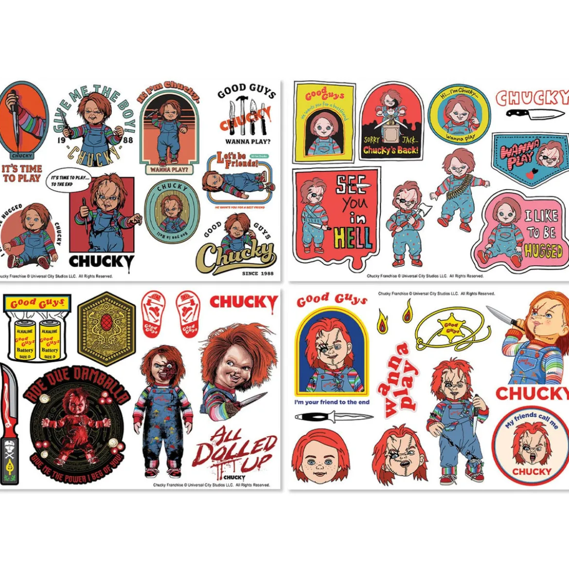 Chucky Tech Sticker Pack
