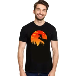 Circle of Life T-Shirt für Mandalorian Fans schwarz