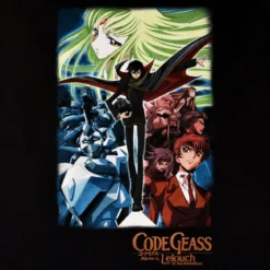 Code Geass - Poster T-Shirt schwarz